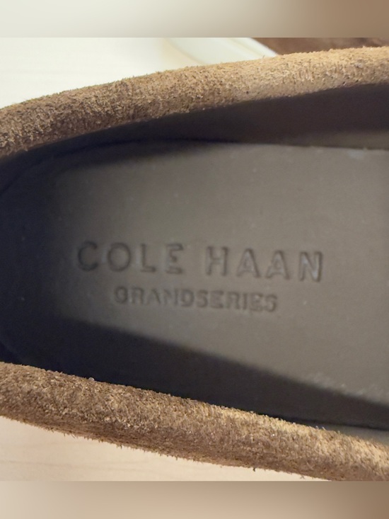 Cole Haan Men’s Brown Suede Greenwich Grand Venetian Slip-On Loafers Size 9.5M main image 10